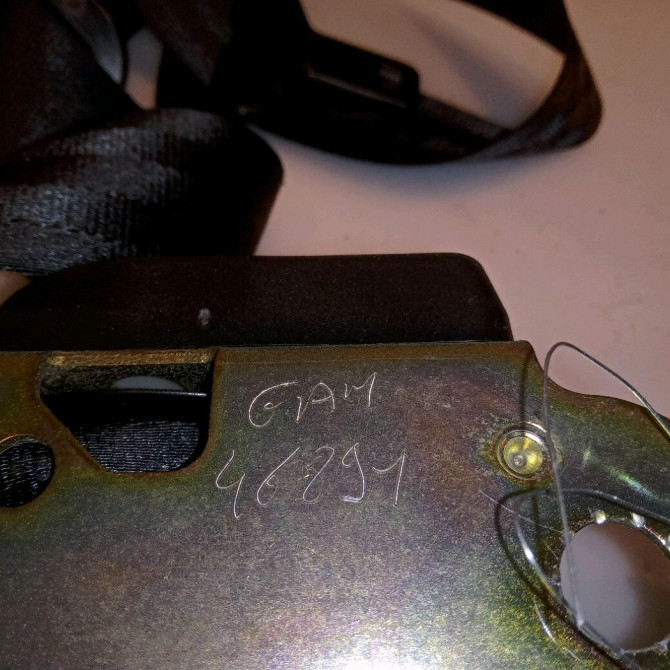 Ceinture arrière droite occasion PEUGEOT 106 Phase 2 04-1996->09-2003 1.0i 3