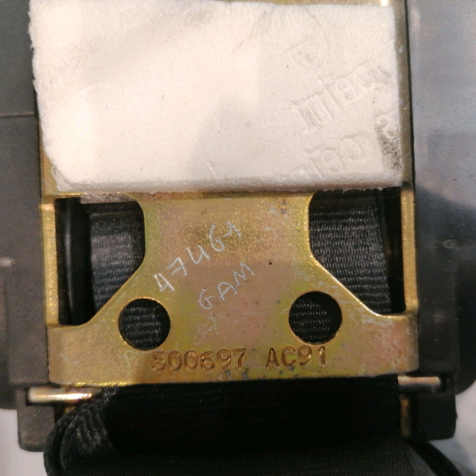 Ceinture arrière gauche occasion PEUGEOT 106 Phase 2 04-1996->09-2003 1.5D 4