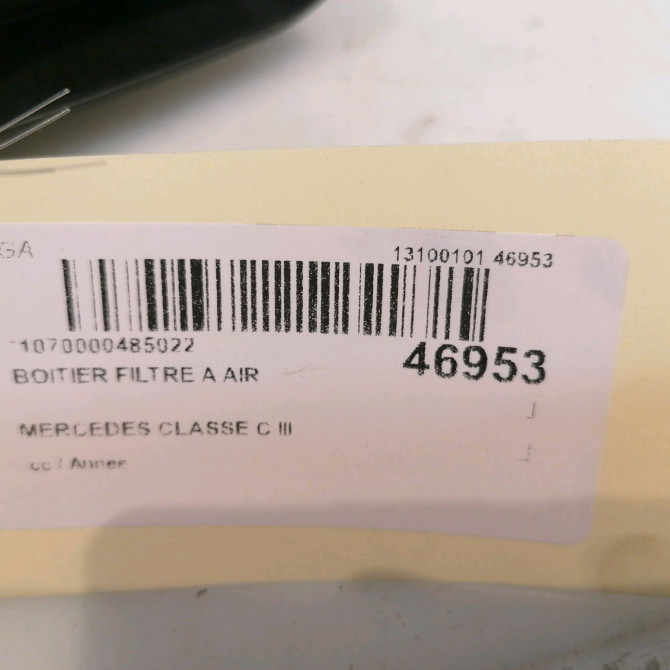 Boitier filtre a air occasion MERCEDES CLASSE C III 5