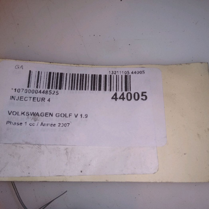 occasion VOLKSWAGEN GOLF V Phase 1 11-2003->10-2008 1.9 TDI 90ch 38130073AG 5