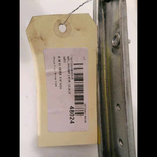 Mecanisme leve-glace arrière gauche occasion B.M.W. SERIE 3 IV Phase 2 09-2001->03-2005 320d 51337077501 4