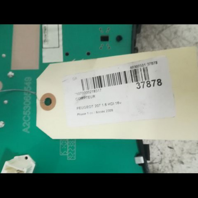 Compteur occasion PEUGEOT 207 Phase 1 04-2006->06-2013 1.6 HDI 16v 110ch 6103EF 3