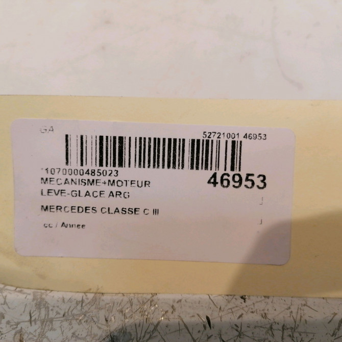 Mecanisme+moteur leve-glace arg occasion MERCEDES CLASSE C III 2127301779 7
