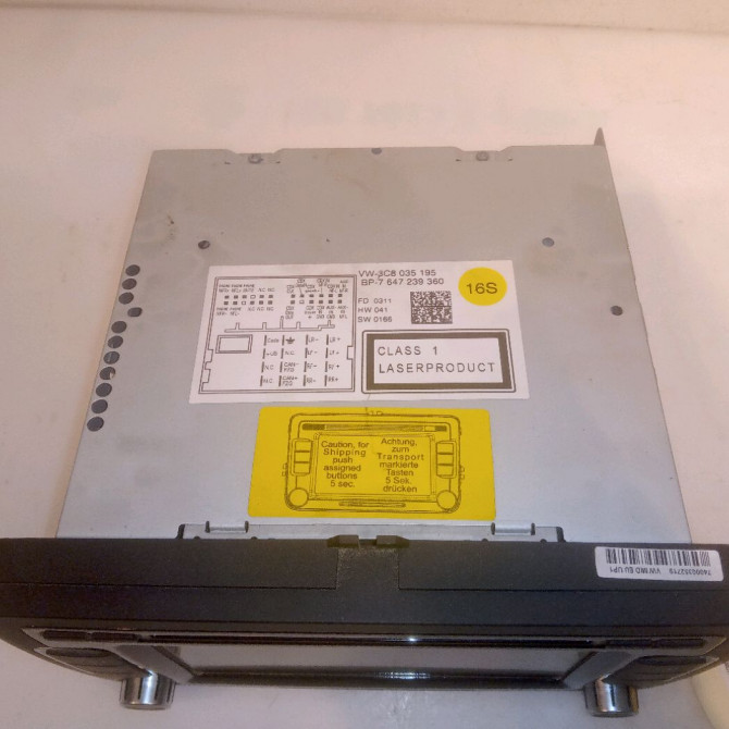 Autoradio occasion VOLKSWAGEN PASSAT VI Phase 1 04-1995->04-1999 2.0 TDI 136ch 3C8057195X 2