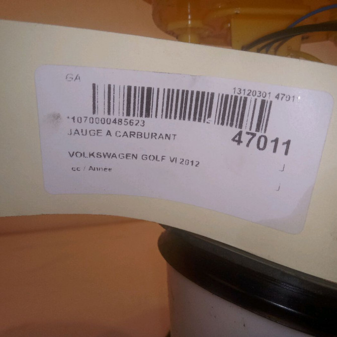 Jauge a carburant occasion VOLKSWAGEN GOLF VI 5