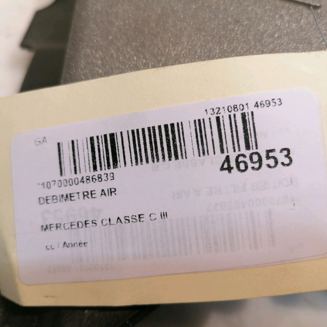 Debimetre air occasion MERCEDES CLASSE C III 4