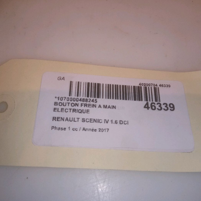 occasion RENAULT SCENIC IV Phase 1 04-1995->04-1999 1.6 DCI 130ch 5