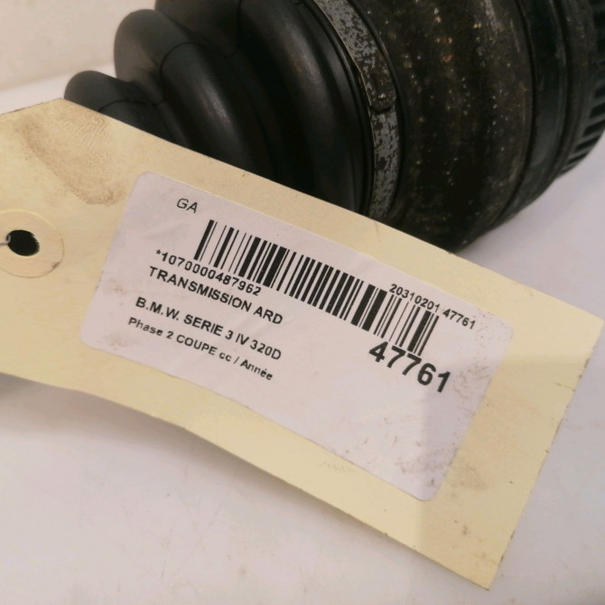 Transmission arrière droite occasion B.M.W. SERIE 3 IV Phase 1 04-1995->04-1999 320D 150ch 33217530964 5