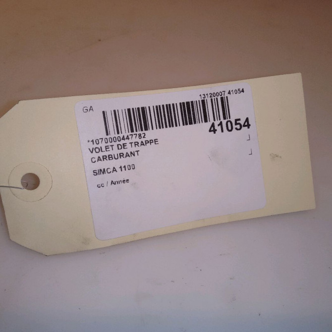 Volet de trappe carburant occasion SIMCA 1100 4