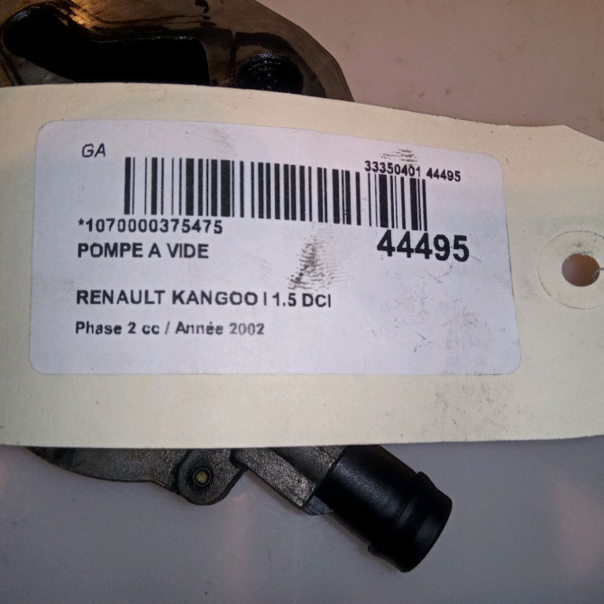 Pompe a vide occasion RENAULT KANGOO I Phase 2 03-2003->06-2010 1.5 DCI 80ch 146502217R 5