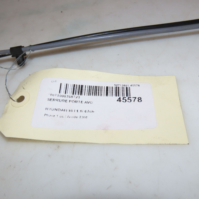 Serrure porte avg occasion HYUNDAI I 10 I Phase 1 03-2008->12-2010 1.1i 67ch 813100X010 4