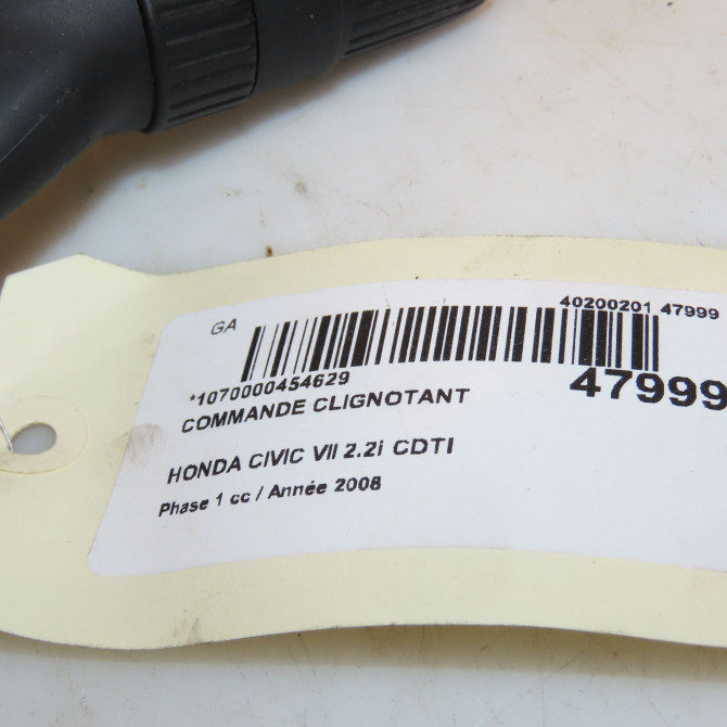 Commande clignotant occasion HONDA CIVIC VII Phase 1 01-2006->09-2008 2.2i CDTI 35255SMGE21 4