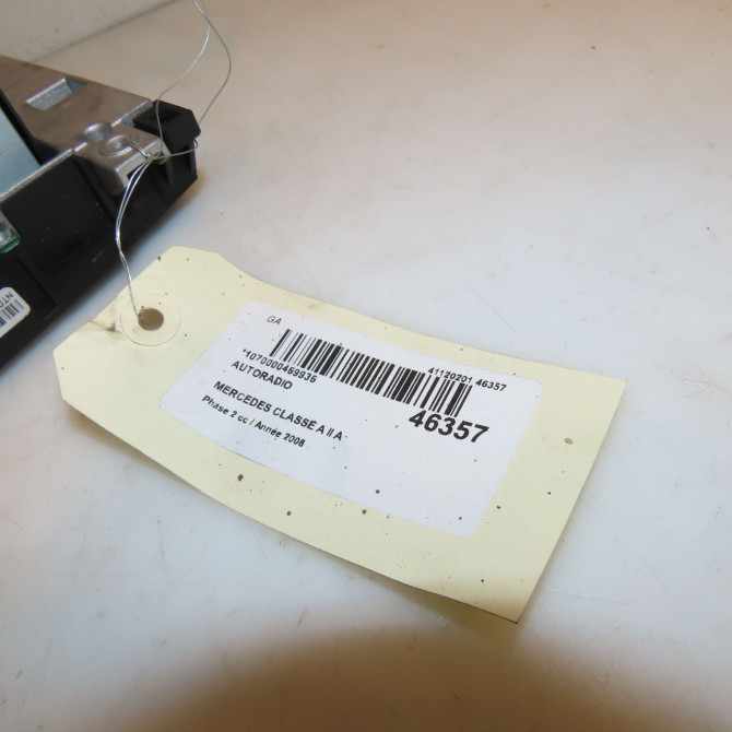 Autoradio occasion MERCEDES CLASSE A II Phase 2 04-2008->06-2012 A 180 CDI 169900850080 4