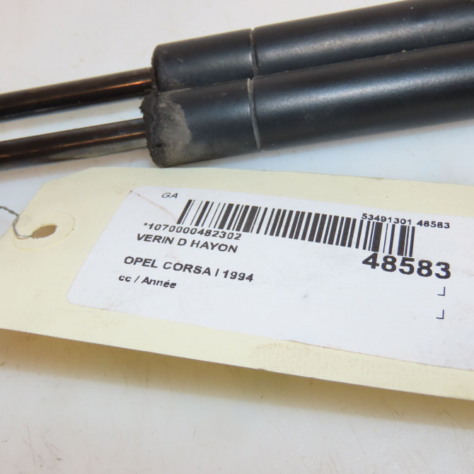 Verin droit hayon occasion OPEL CORSA I 3