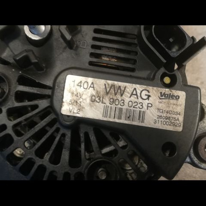 Alternateur occasion VOLKSWAGEN TRANSPORTER V 3L903024G 2
