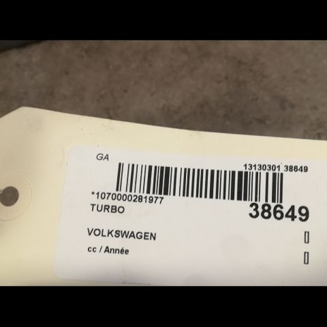 Turbo occasion VOLKSWAGEN TRANSPORTER V 4