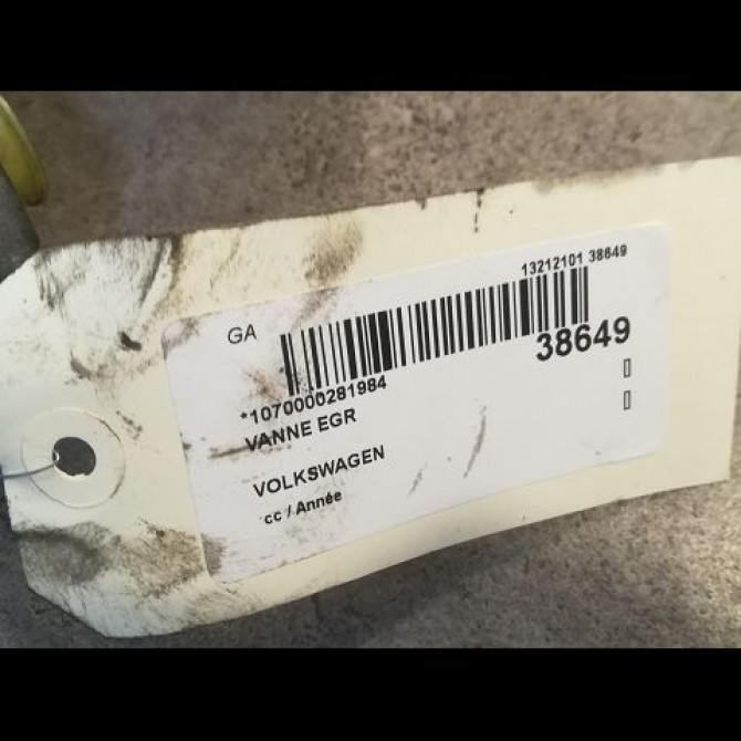 Vanne EGR occasion VOLKSWAGEN TRANSPORTER V 4