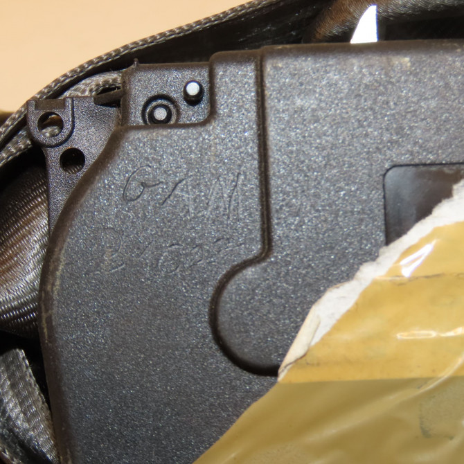 Ceinture avant droite occasion FIAT PUNTO II Phase 2 05-2003->10-2009 1.2i 60ch 735372896 2