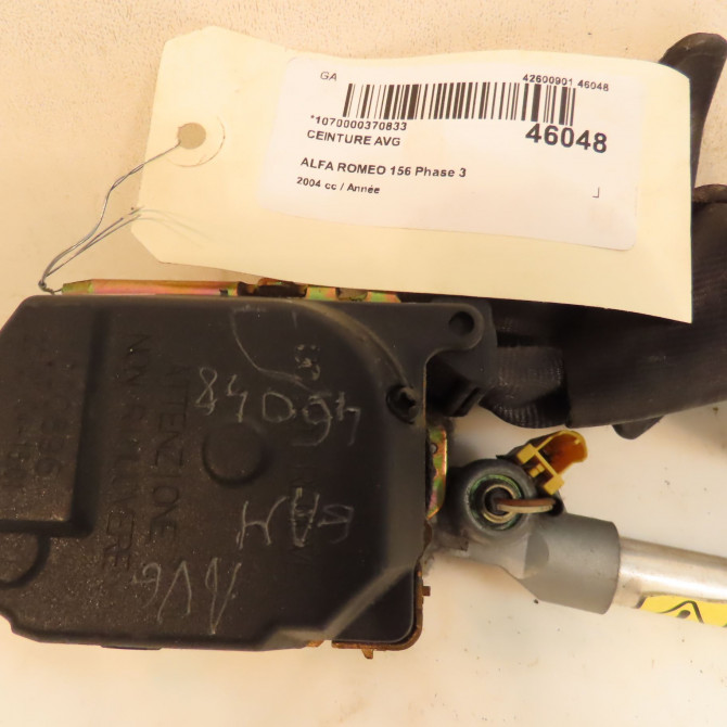 Ceinture avant gauche occasion ALFA ROMEO 156 Phase 3 SW 07-2003->12-2005 156050051 3