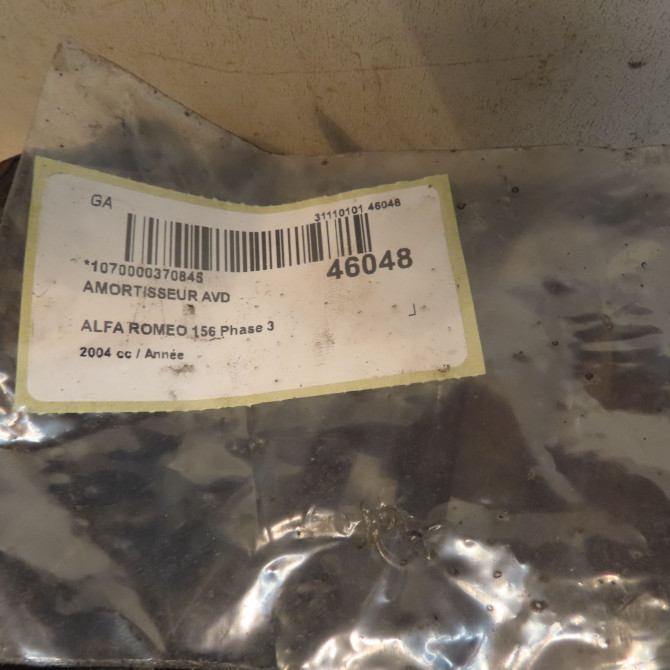 Amortisseur avant droit occasion ALFA ROMEO 156 Phase 3 SW 07-2003->12-2005 50515466 3