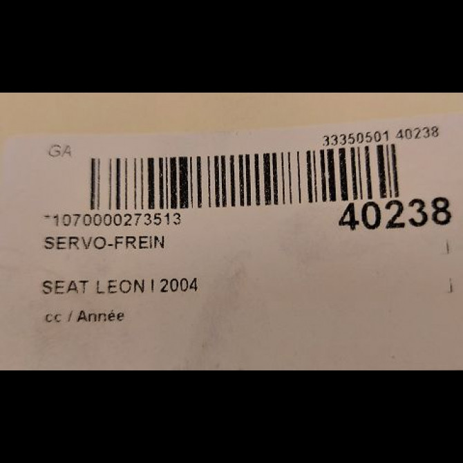 Servo-frein occasion SEAT LEON I 1J1614106E 3
