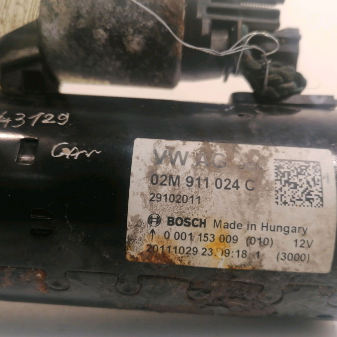 Démarreur occasion VOLKSWAGEN TIGUAN I TIGUAN I Phase 2 2011-04-01->2016-12-31 2.0 TDI 110ch 2M911024C 5