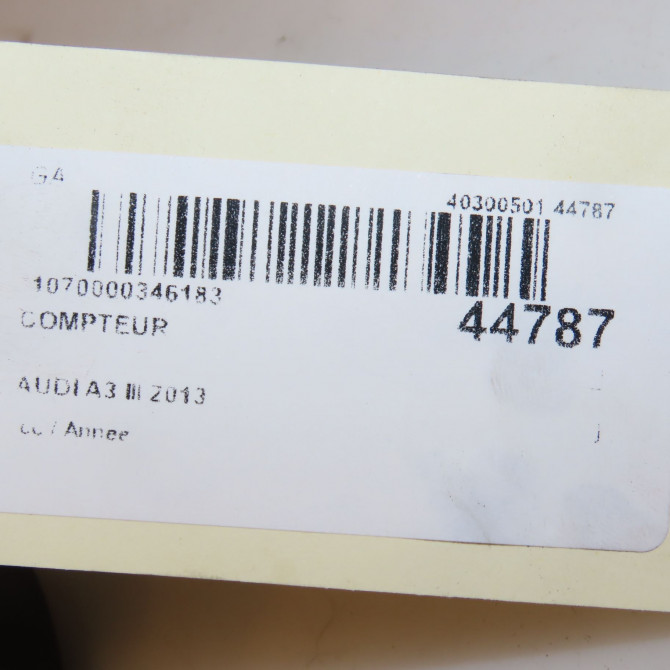 Compteur occasion AUDI A3 III 8V0920870B 4