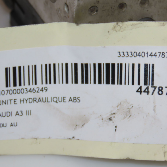 Unité hydraulique ABS occasion AUDI A3 III 5Q0614517TBEF 3