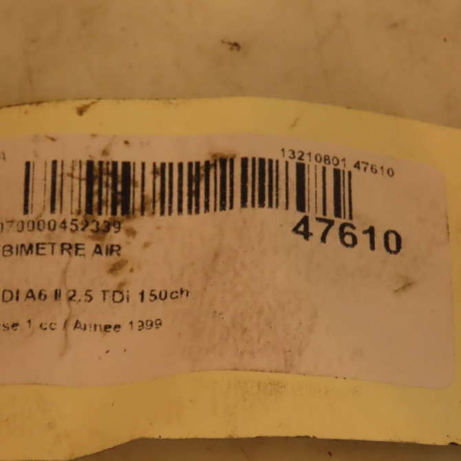Debimetre air occasion AUDI A6 II Phase 1 06-1997->07-2001 2.5 TDi 150ch 59906461EX 4