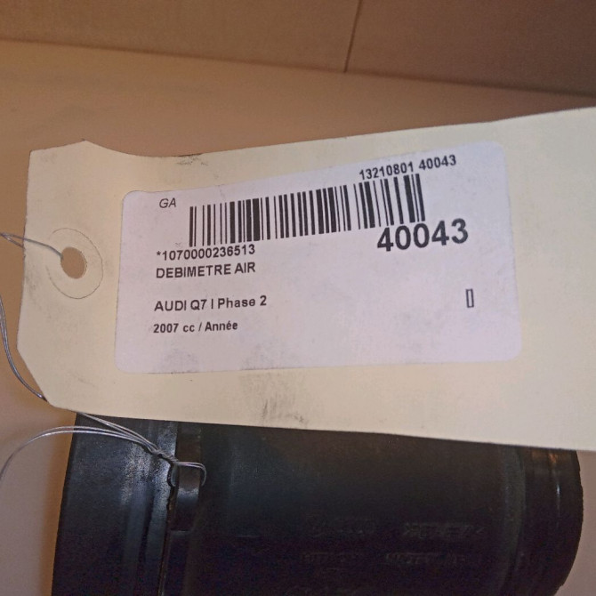 Debimetre air occasion AUDI Q7 I Phase 2 04-2009->04-2015 59906461K 4