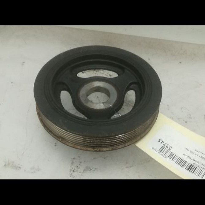 Poulie de vilebrequin occasion PEUGEOT 308 I Phase 1 09-2007->03-2011 1.6 HDI 16v 90ch BLUE LION 515T3 1