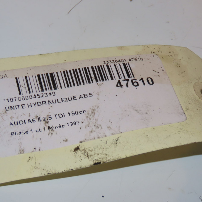 Unité hydraulique ABS occasion AUDI A6 II Phase 1 06-1997->07-2001 2.5 TDi 150ch 8E0614111E 3