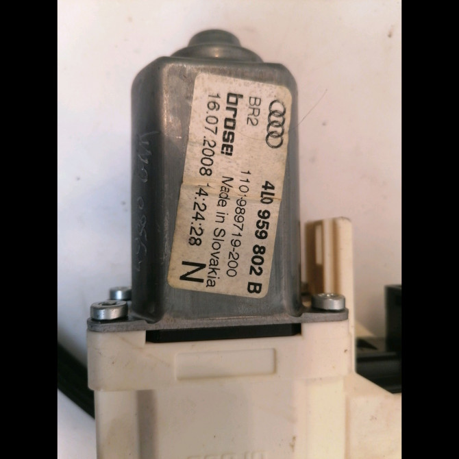 Mecanisme+moteur leve-glace ard occasion AUDI Q7 I Phase 2 04-2009->04-2015 4L0839462D 3