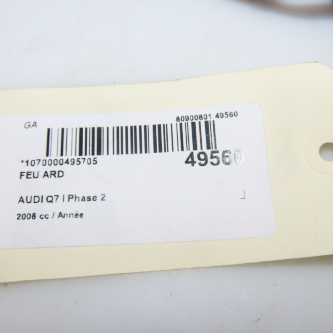 Feu arrière droit occasion AUDI Q7 I Phase 2 04-2009->04-2015 4L0945094 4