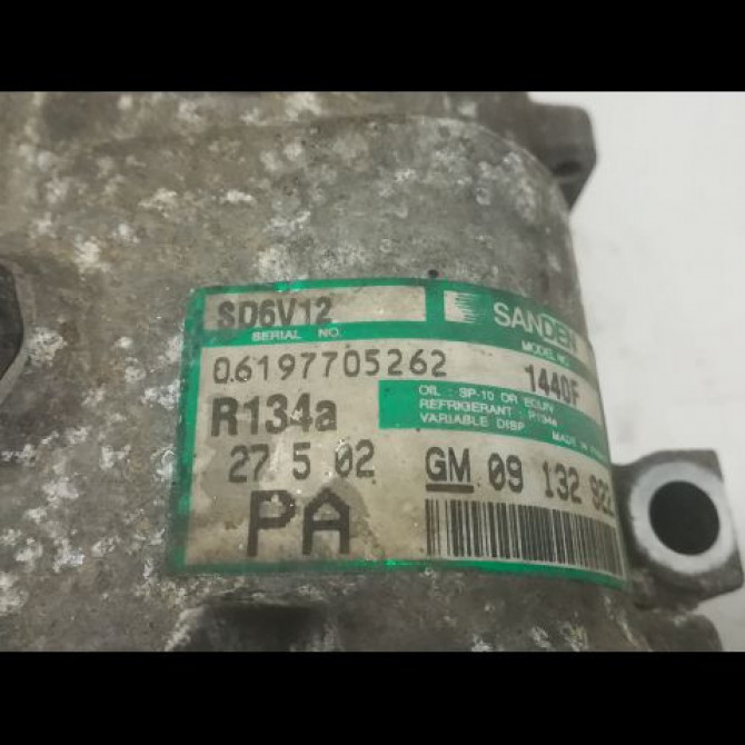 Compresseur air conditionne occasion OPEL ASTRA II Phase 1 04-1998->09-2004 2.2 DTI 16v 9132922 4