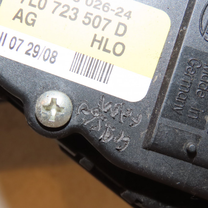 Potentiometre accelerateur occasion AUDI Q7 I Phase 2 04-2009->04-2015 2