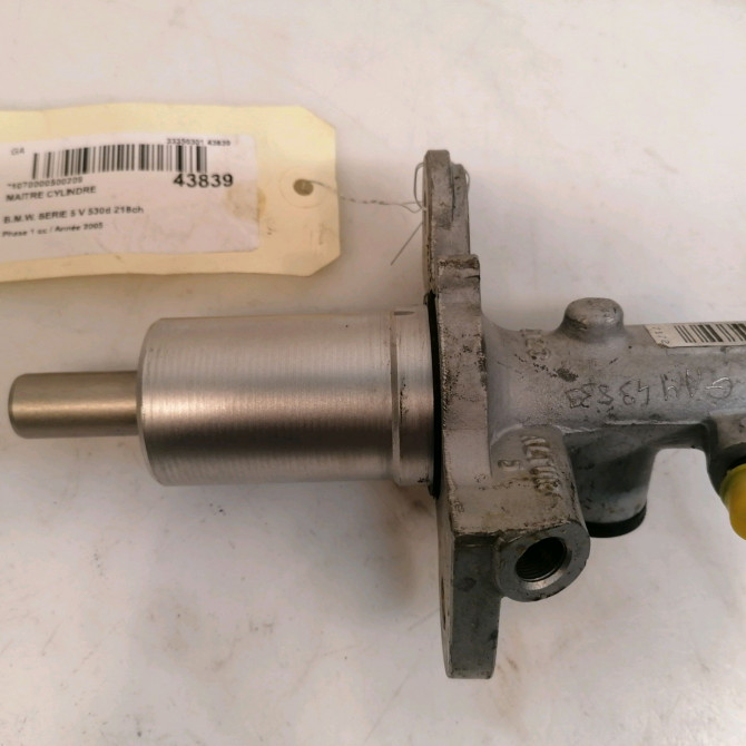Maitre cylindre occasion B.M.W. SERIE 5 V Phase 1 07-2003->03-2007 530d 218ch 34336786586 4