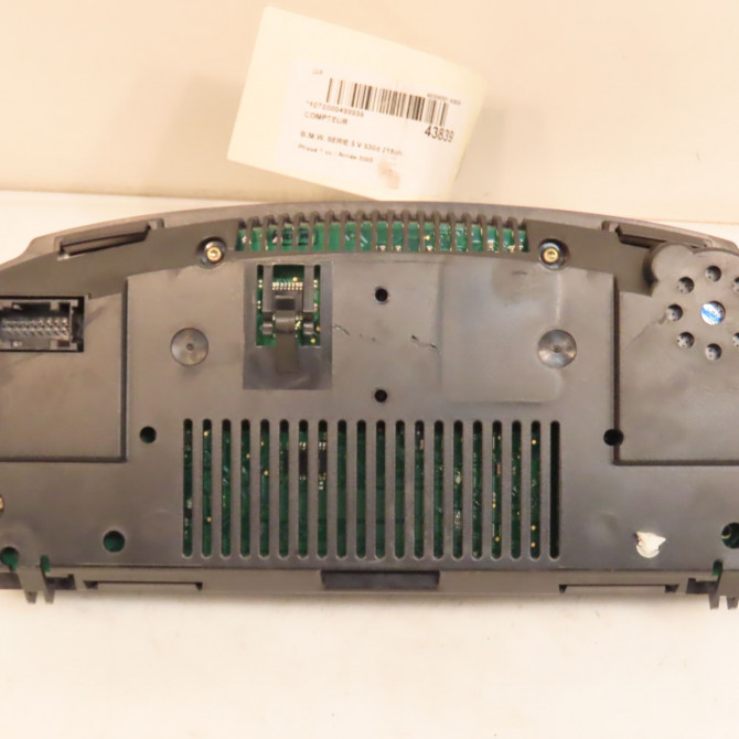 Compteur occasion B.M.W. SERIE 5 V Phase 1 07-2003->03-2007 530d 218ch 62119135254 2