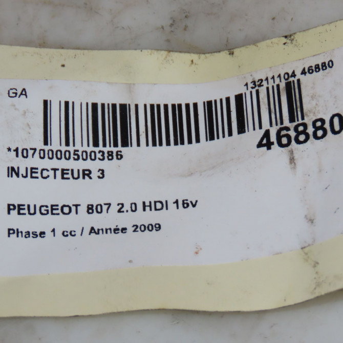 occasion PEUGEOT 807 Phase 1 06-2002->12-2014 2.0 HDI 16v 136ch 3