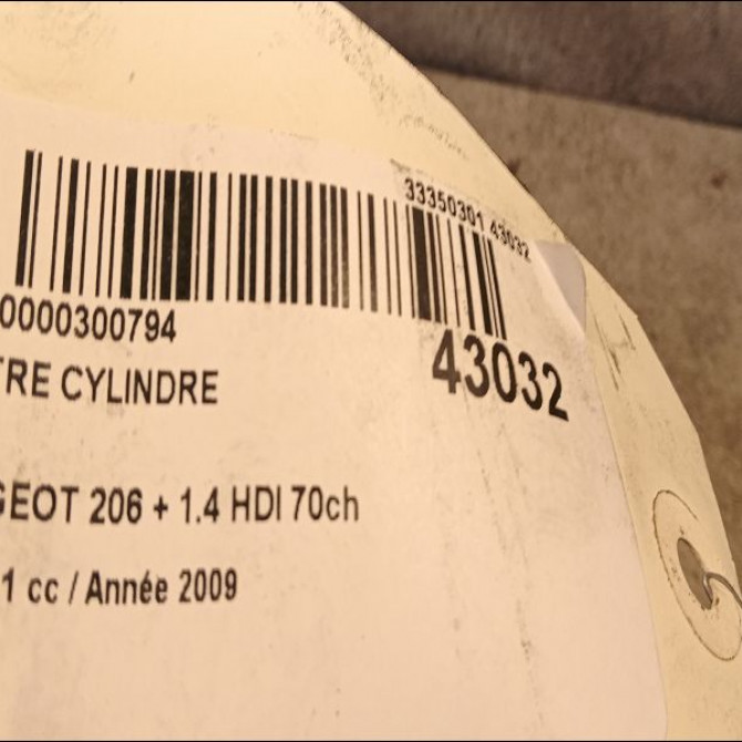 Maitre cylindre occasion PEUGEOT 206 + Phase 1 03-2009->05-2013 1.4 HDI 70ch 4601H5 3