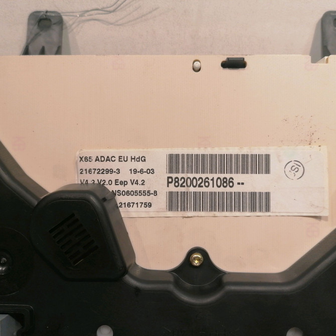 Compteur occasion RENAULT CLIO II Phase 2 06-2001->07-2006 1.4 16v 8200261086 3
