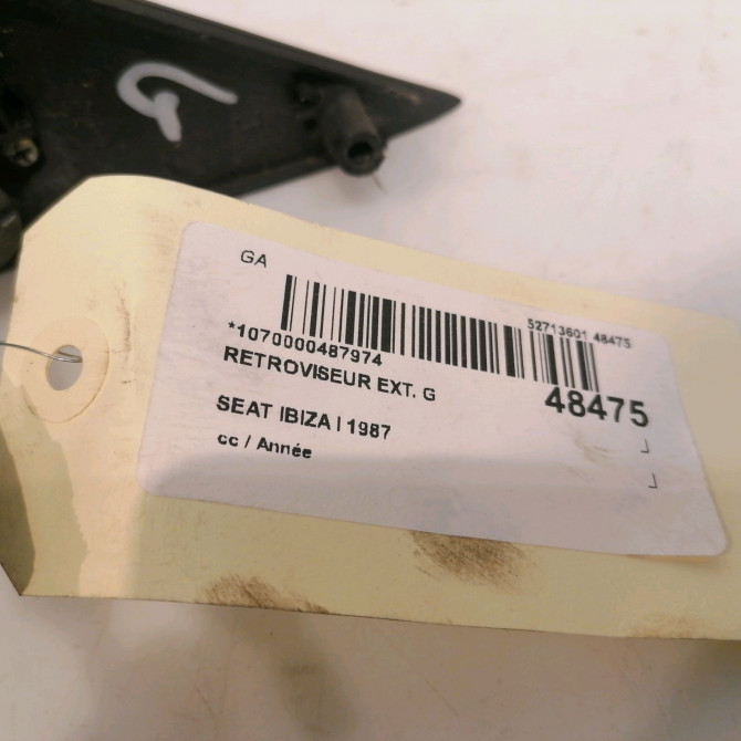 Retroviseur exterieur gauche occasion SEAT IBIZA I 4