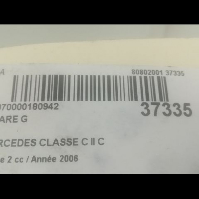 Phare gauche occasion MERCEDES CLASSE C II Phase 2 03-2004->06-2007 C 220 CDI 2038201359 3