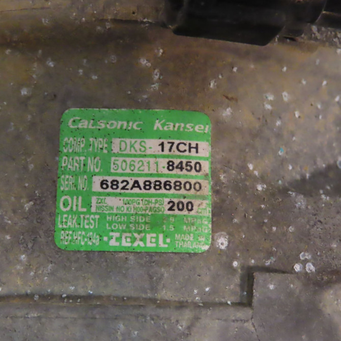 Compresseur air conditionne occasion NISSAN TERRANO I 92600VK110 3