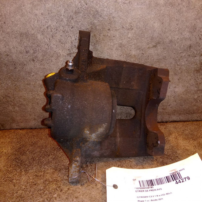 Etrier de frein avant droit occasion CITROEN C3 II Phase 1 11-2009->02-2013 1.6 e-HDi 90ch 1617292180 2