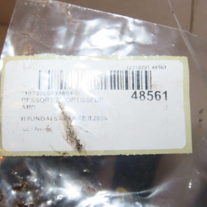 Ressort amortisseur ard occasion HYUNDAI SANTA FE II 553302B201 3