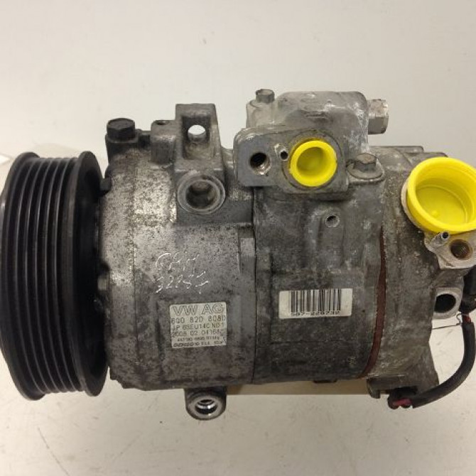 Compresseur air conditionne occasion SEAT IBIZA III Phase 2 03-2006->06-2009 1.4 TDI 80ch 6Q0820808F 2