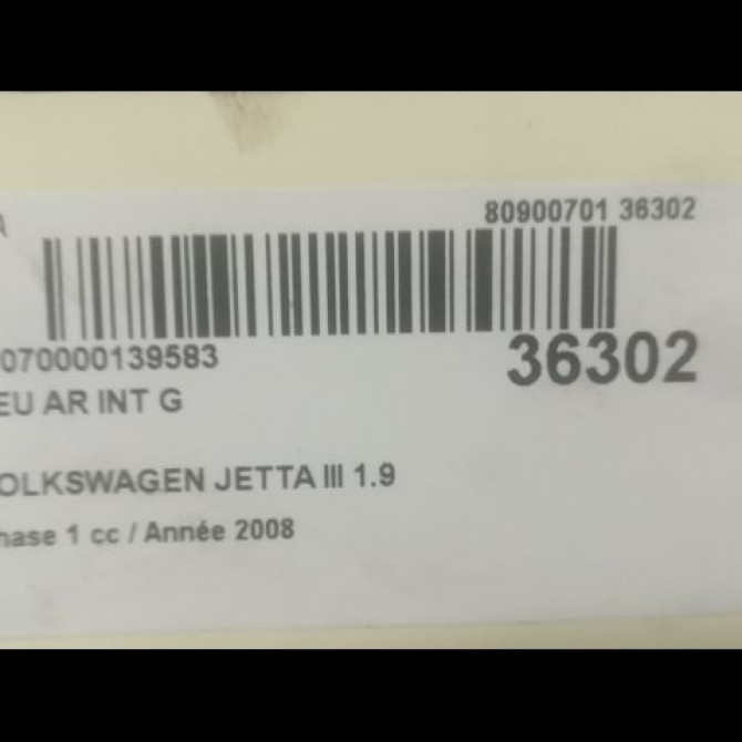 Feu arrière interieur gauche occasion VOLKSWAGEN JETTA III Phase 1 09-2005->12-2010 1.9 TDI 105ch 1K5945093G 3