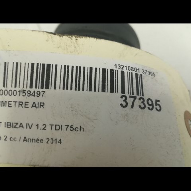 Debimetre air occasion SEAT IBIZA IV IBIZA IV Phase 2 2012-02-01->2016-03-31 1.2 TDI 75ch 3P906461 3