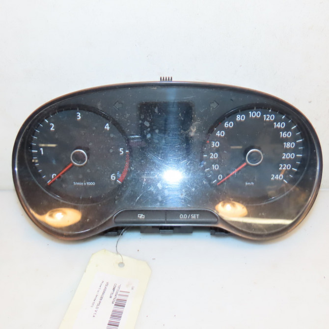 Compteur occasion VOLKSWAGEN POLO V Phase 2 02-2014->... 1.4 TDI 90ch 6R0920861J 1